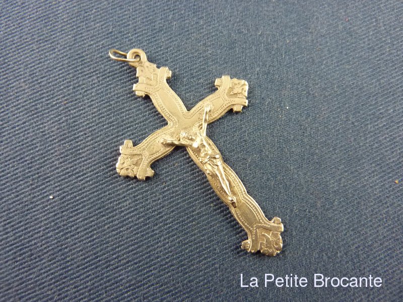 Pendentif Ancien Vintage En Métal Argenté - Bijou Occasion élégant, Sans Marque