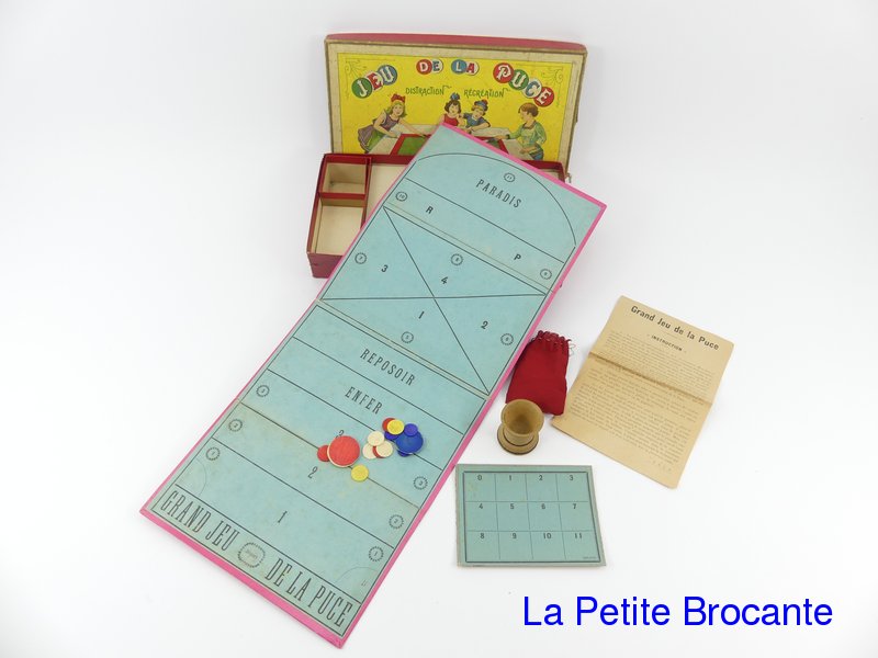 Ancien grand jeu de la puce