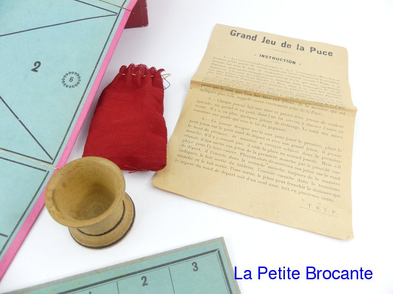 Ancien grand jeu de la puce
