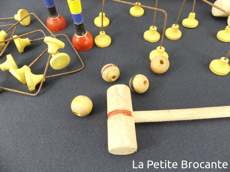 Ancien jeu Croquet de Salon