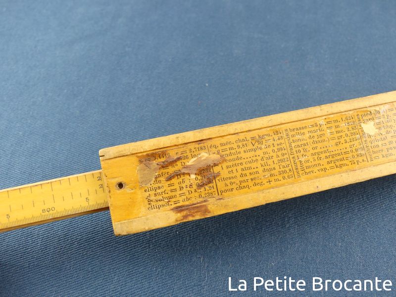 ANCIENNE REGLE A Calcul EUR 10,00 - FR