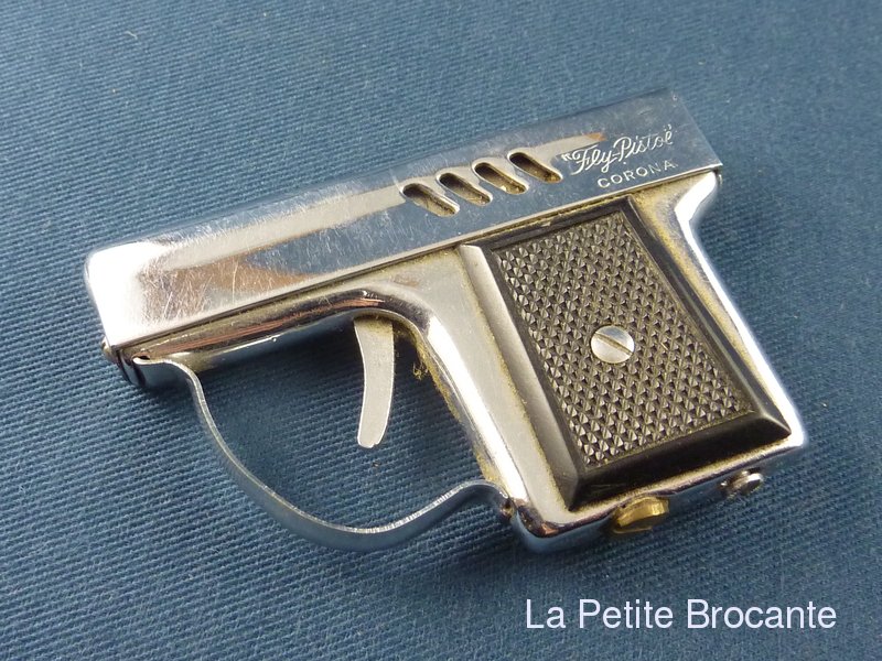 Ancien briquet pistolet Corona Fly Pistol