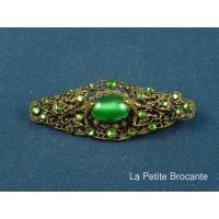 broche_art_nouveau_mtal_dor_et_pierre_verte_1