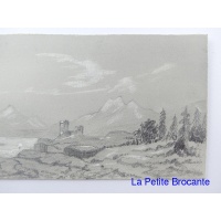 paysage_de_montagne_au_chteau_dessin_xixe_3