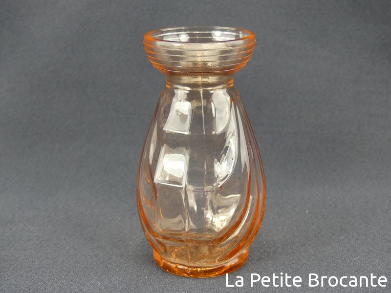 Vase à Jacinthe à Facettes – Années 60 – Allemagne De L'Est – Parfait état